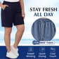 ❄️Last Day Sale 49% OFF🔥2025 Innovative Unisex Ice Silk Fast Dry Stretch Shorts