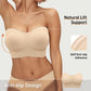 Non-Slip Bandeau Seamless Wireless Strapless Bra
