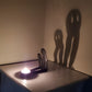 Funny Shadow Stand - Halloween Metal Candle Holder