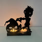 Funny Shadow Stand - Halloween Metal Candle Holder