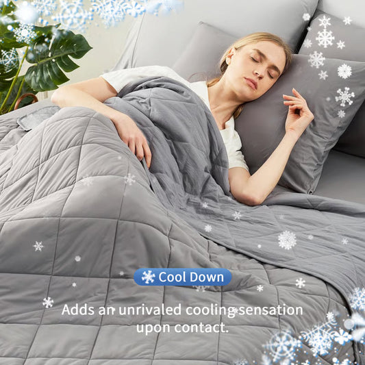 ❄️Last Day Sale 50% OFF🧊Breathable Printed Washable Summer Cooling Comforter💤
