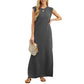 🎉Summer Hot Sale 49% OFF🌿Women's Casual Loose Split Wrinkle-Free Long Dress