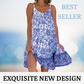 🎉Happy New Year! 50% OFF 🌷Floral Printed Camisole Dress