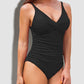 🔥Last Day Special Price £16.98!!💥-👙Ruched Cross-Front Sculpting One-Piece Swimsuit