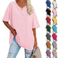 🌷2025 Limited Sale 50% Off🌷Ladies V-Neck T-Shirt🚀Free shipping🚀
