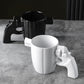 Creative Novelty Coffee Mug with Revolver Handle