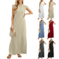 🎉Summer Hot Sale 49% OFF🌿Women's Casual Loose Split Wrinkle-Free Long Dress