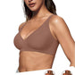 Seamless Deep V Push-Up Wireless Bra