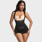 Open Bust Cross Compression Body Shaper