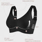 Women's Ribbed Push Up Adjustable Wireless Bra