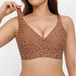 Seamless Wireless Jelly Leopard Contour Support Bra