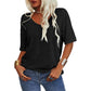 ✨Women's Solid Color V-Neck T-shirt [On Sale & Quick Ship!]🎉 Free Shipping🎉