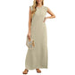 🎉Summer Hot Sale 49% OFF🌿Women's Casual Loose Split Wrinkle-Free Long Dress