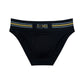 🔥Men's Sexy Colorful Stripe Letter Seamless Low Waist Briefs🔥
