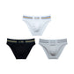 🔥Men's Sexy Colorful Stripe Letter Seamless Low Waist Briefs🔥