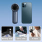 New violent turbo digital display 100 gear outdoor handheld USB fan portable mini fan with high wind power