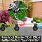 Plastic clips for blackout fabric