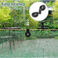 Plastic clips for blackout fabric