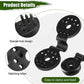 Plastic clips for blackout fabric