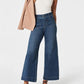⭐2025 Best Selling Jeans-49% OFF👖Tummy Control Cropped Wide-Leg Jeans