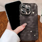 Glitter Case with Lens Film for iPhone