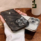 Glitter Case with Lens Film for iPhone