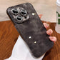 Glitter Case with Lens Film for iPhone