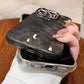 Glitter Case with Lens Film for iPhone