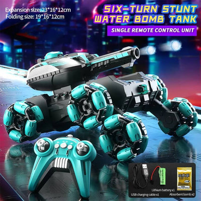 🏎️🔥Remote Control Six-Wheel Tank