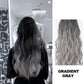 🎁Christmas Limited Time Offer🌈Gradient Color Curly Wig Piece#hair