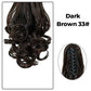 🔥New Year Hot Sale🔥Claw Clip Short Curly Ponytail Extension