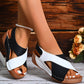 🔥Hot Sale 50%OFF 🏖️Women's Ultra Comfortable Slope Heel Orthopaedic Sandals
