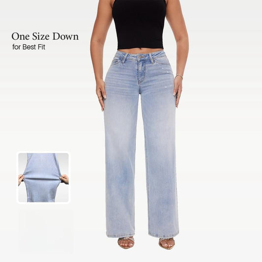 🎁 Hot Sale 50% OFF 🔥Mid-low Rise Baggy Jeans
