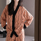 Comfortable Button Top and Long Pants 2-Piece Sleep Set