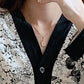 Comfortable Button Top and Long Pants 2-Piece Sleep Set