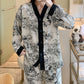 Comfortable Button Top and Long Pants 2-Piece Sleep Set