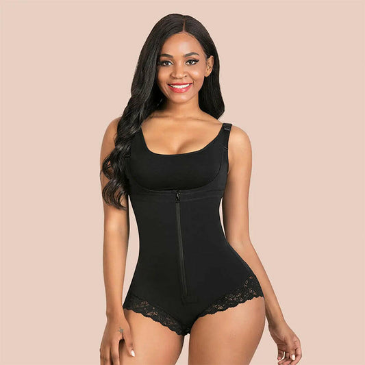 Women's Tummy Tucking & Hip Lifting Bodysuit