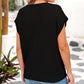 Women's Crochet Knit Hollow-Out T-Shirt