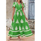💥Last Day Special Sale 49% OFF💃Women’s Casual V Neck Boho Maxi Dress