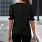 ✨LAST DAY SALE 50% OFF✨Women's Elegant V-Neck Puff Sleeve Blouse