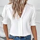 ✨LAST DAY SALE 50% OFF✨Women's Elegant V-Neck Puff Sleeve Blouse