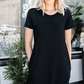 🔥HOT SALE 50% OFF🔥Women's Casual Loose Short Sleeve Pocket Split Maxi Dress