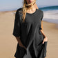 🔥Campaign - 49% off🎉-Oversized T-shirt V-shaped Back Romper