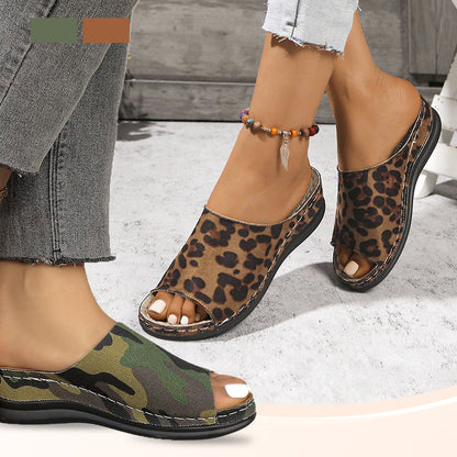 🏖️Summer Hot Sale 49% OFF🌼Women's Casual Beach Open-Toe Slide Sandals