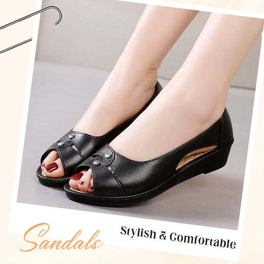 🌞Summer New Arrivals🎁Women's Summer Breathable Ultra Soft Wedge Sandals🎉 Free Shipping🎉
