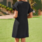 🎁Summer Hot Sale 49% OFF🔥Women’s Solid A-Line Ruffled Short Sleeves Dress（🎉 Free Shipping🎉)