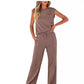 🔥Last Day Promotion 50% OFF💖Women's Casual Sleeveless Top and Drawstring Pants 2-Piece Set