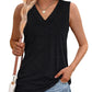🎁Last Day Promotion✨Women's Casual V-Neck Loose Fit Tank Top