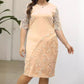 🌸Elegant Floral Lace Dress