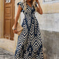 🎉Last Day Promotion 50% OFF💃Women's Elegant Printed V-Neck Dresses